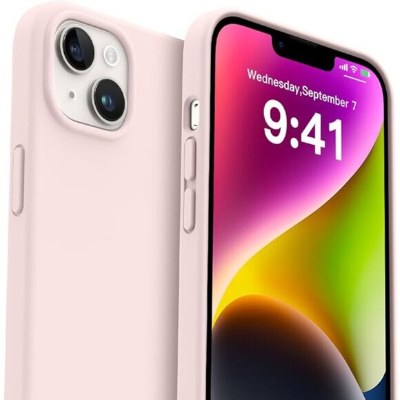 Light Pink iPhone 14 Plus Case - Picture 1 of 1